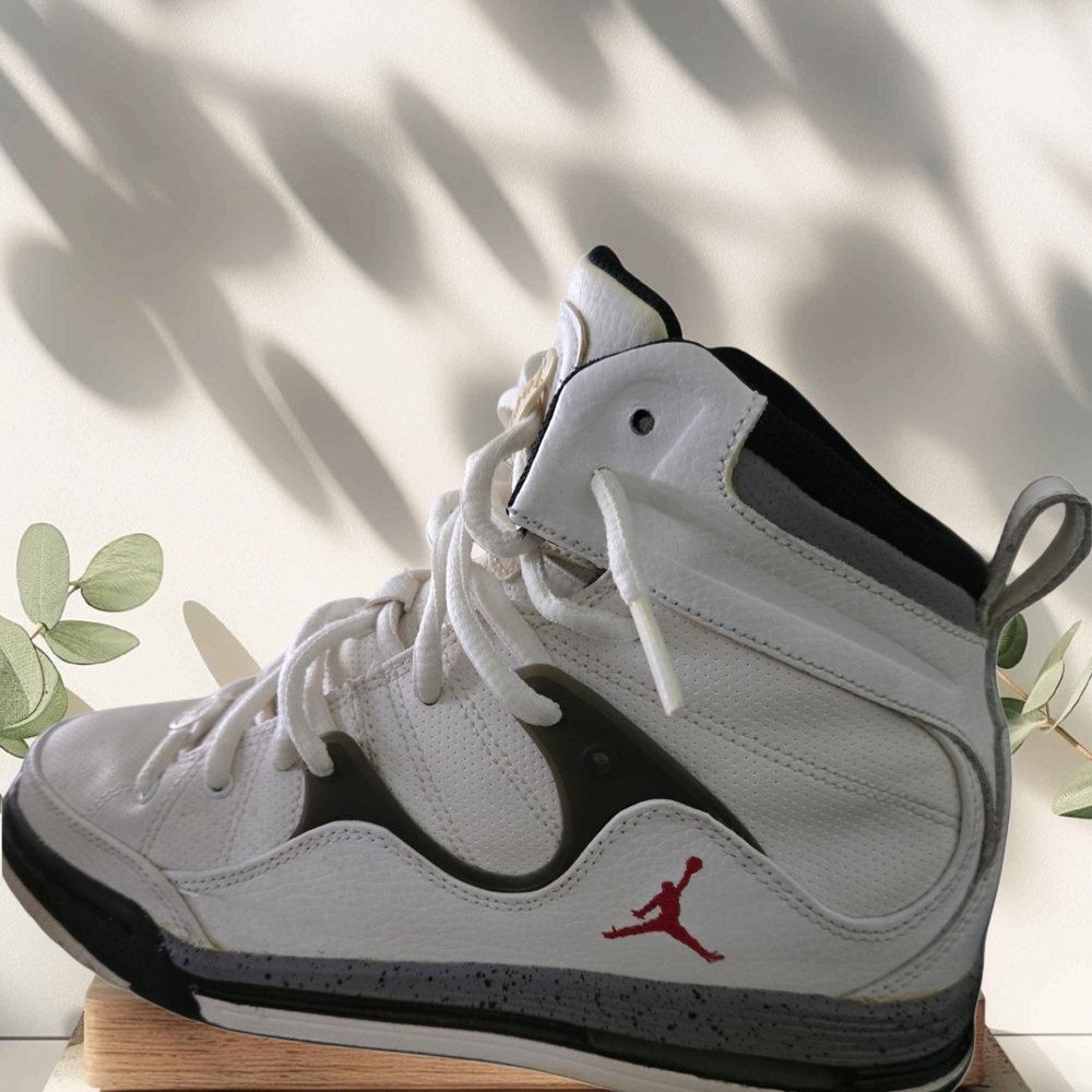 Jordan Black and White Sneakers